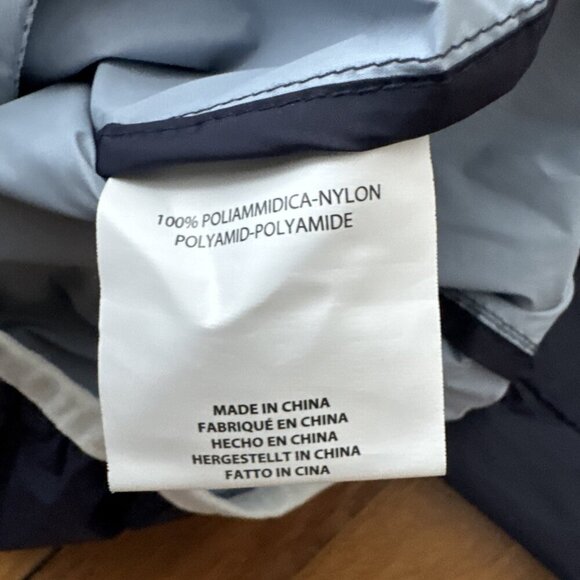 40WEFT Men's Jacket Aircraft Recognition Blue Size M - Picture 4 of 8